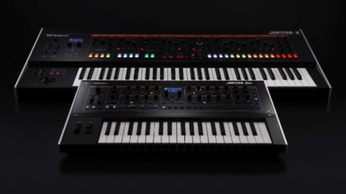 Roland JUPITER-X Synthesizer Lineup