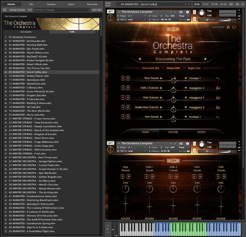 Orchestra Complete Screen  2