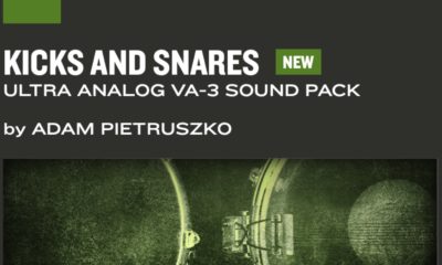 Applied Acoustics Systems Releases the Kicks and Snares Sound Pack for the Ultra Analog VA-3 and AAS Player Plug-ins