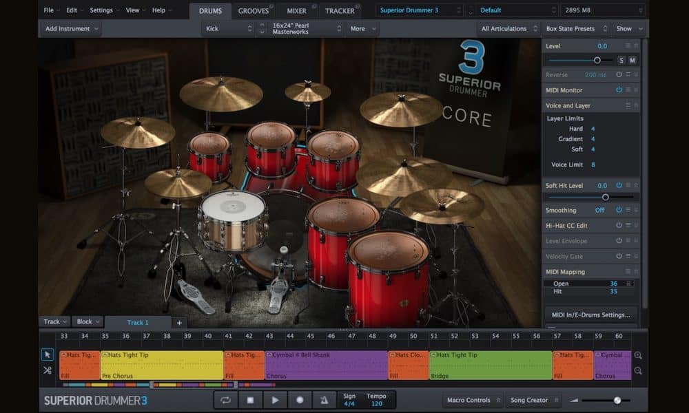superior drummer 3 core library