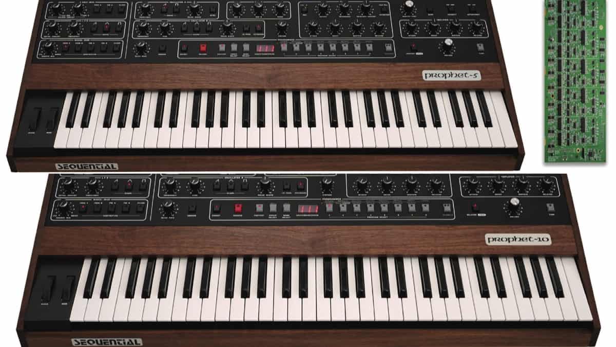 Sequential Adds Stack and Split to Prophet-10 and Voice Expansion Card for Prophet-5
