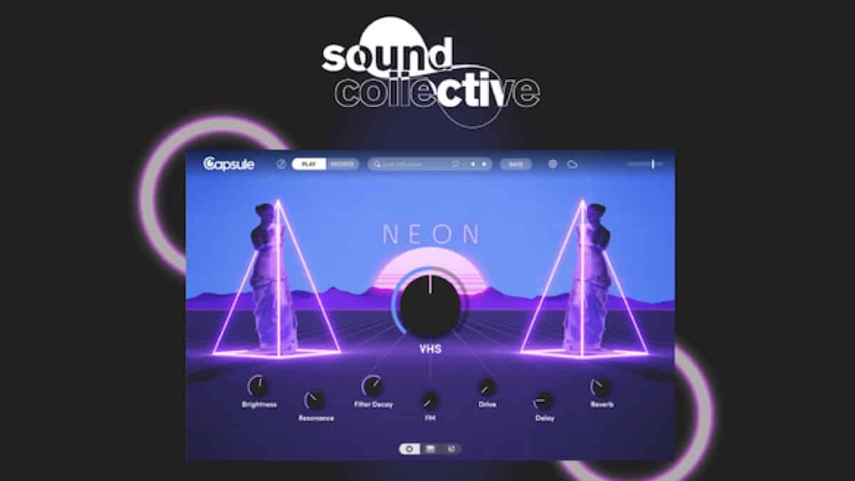 Sound Collective members offered free Neon Sound Library by Capsule